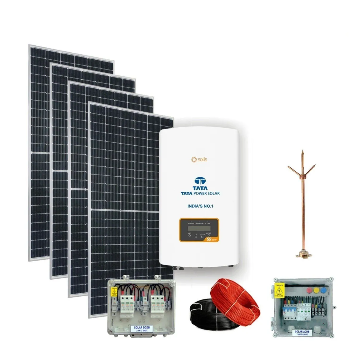 3KW TATA SOLAR KIT — Solar Panels by Diya Group