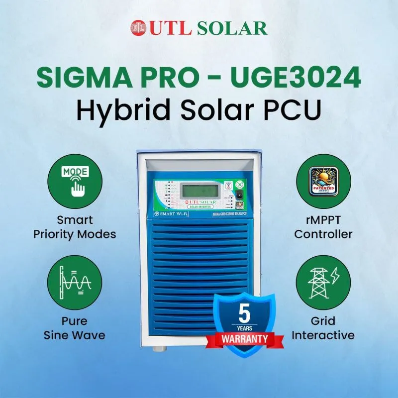 UTL Hybrid GTI 3.6kW24V — Solar Inverters